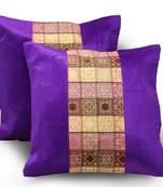 Designer 2 Pc. Decorative Blue Cushion Covers Set