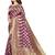 women purple woven art silk saree with blouse