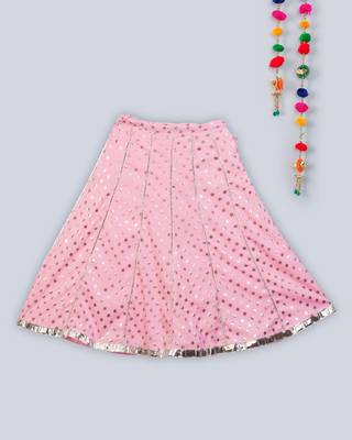 crepe lehnga choli 1