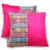 Jaipuri Decorative 2 Pc. Pink Cushion Covers Set