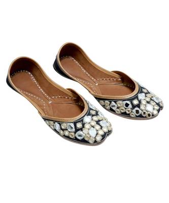 Black Mirror Work Party Wear Ethnic.Jutti 1