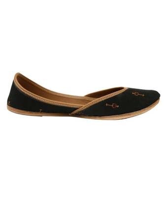 Black Printed Formal Ethnic Jutti 3