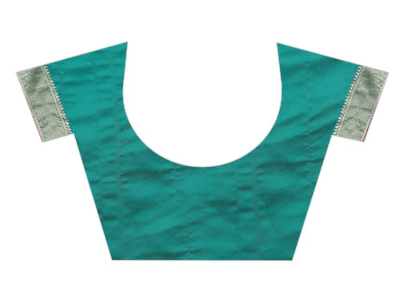 pink woven art silk saree with blouse