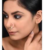 Red And Green Delicate Nosepin