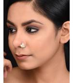 Gold Tone Kundan Nosepin