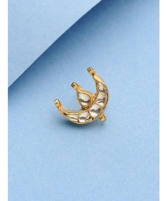 Gold Plated Kundan Inspired Nosepin 2
