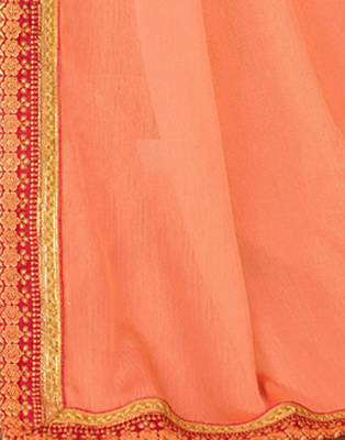   multicolor embroidered art silk saree with blouse 3