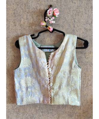 Brocade Top With Ghaghra 2