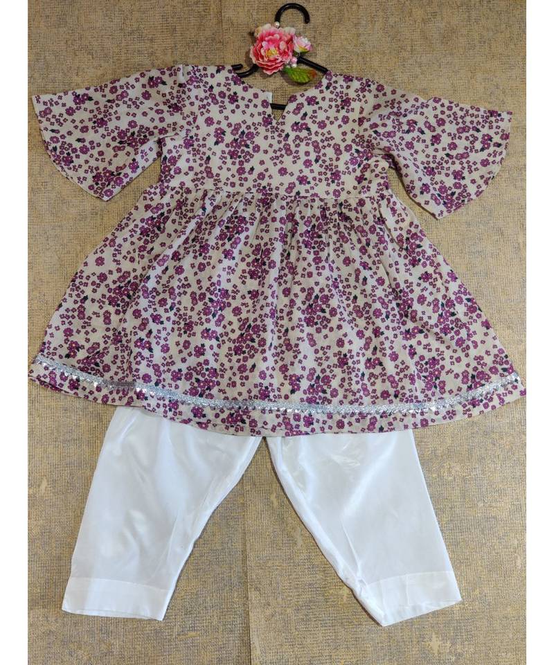 Beige Kurta Set