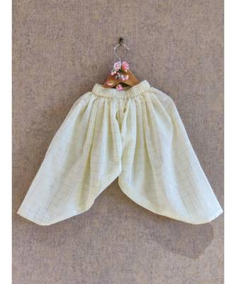 Pastelyellow Dhoti Set 3