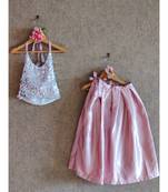 Unicorn  Sequin Top And Ghaghra