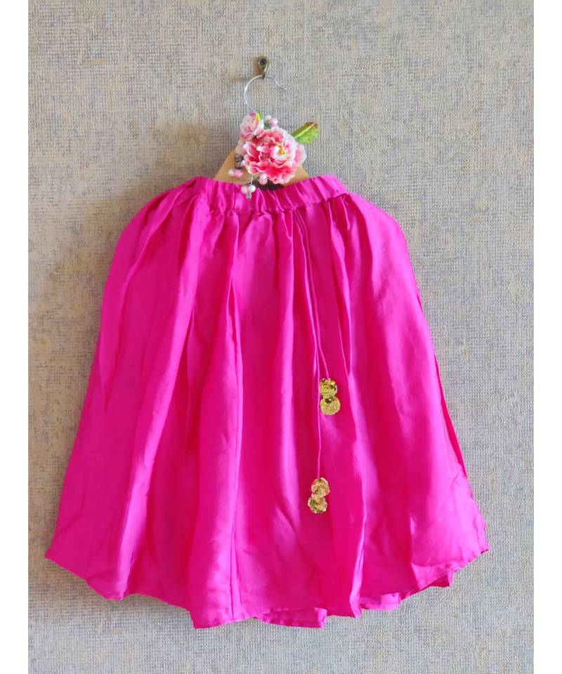 Printed Blue Crop Top And Ghaghra