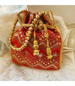 Raw Silk Designer Potlis