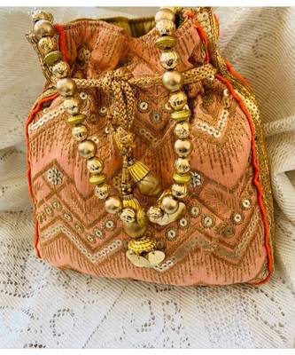 Raw Silk Designer Potlis 1