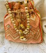 Raw Silk Designer Potlis