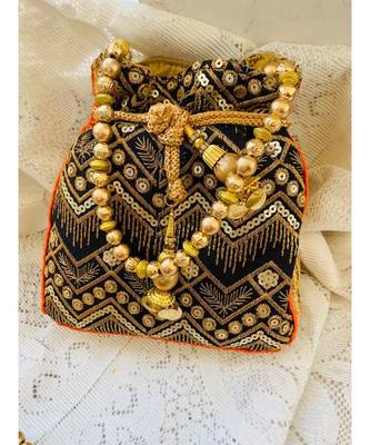 Raw Silk Designer Potlis 1