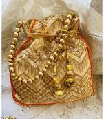 Raw Silk Designer Potlis