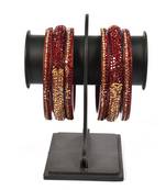 Hyderabadi Beautiful Stones Bangles For Women And Girls Party Wear Set Of 6