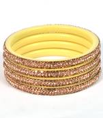 Hyderabadi Beautiful Stones Bangles For Women And Girls Party Wear Set Of 4