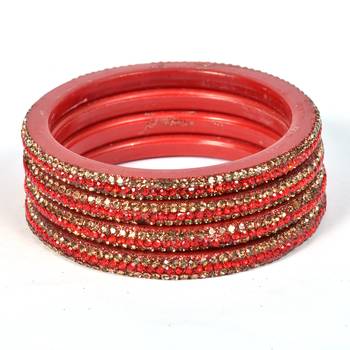 Hyderabadi Beautiful Stones Bangles For Women And Girls Party Wear Set Of 4 1
