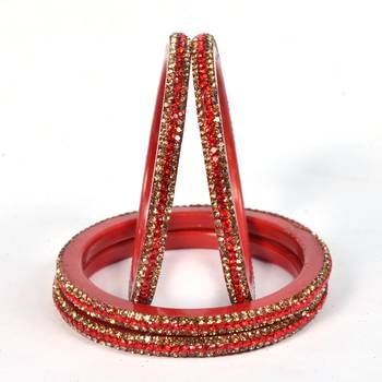 Hyderabadi Beautiful Stones Bangles For Women And Girls Party Wear Set Of 4 2