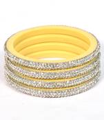 Hyderabadi Beautiful Stones Bangles For Women And Girls Party Wear Set Of 4