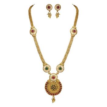 Gold necklace-sets 1