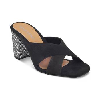 SOLE HEAD Black Wedges Sandal 1