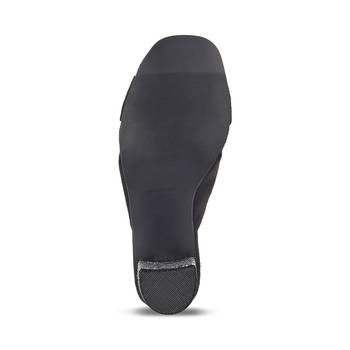 SOLE HEAD Black Wedges Sandal 5