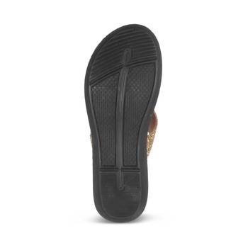 SOLE HEAD Wedges Gold Women Sandal 5