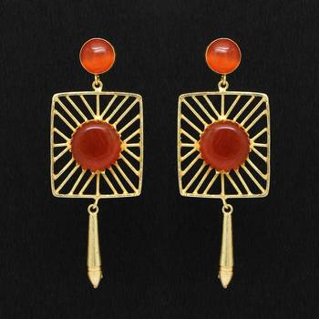 Orange Danglers Drops 1