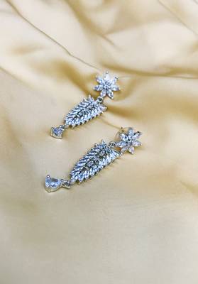 Silver earrings 1