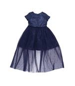 Gini & Jony Red Printed Cotton Girls Dress