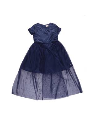 Gini & Jony Red Printed Cotton Girls Dress 2