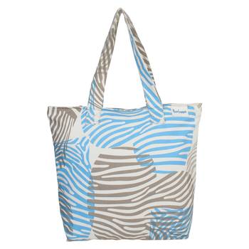 Anekaant Zebra Multicolor Printed Canvas Tote Bag Pack Of 3 2