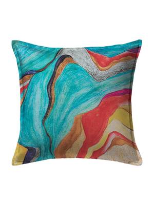 Painted Chakra Abstract Cushion Cover 12"x12"inch (Set of 5) 3