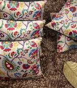 Modern Paisley Printed Cushion Cover 12"x12" (Set of 5)