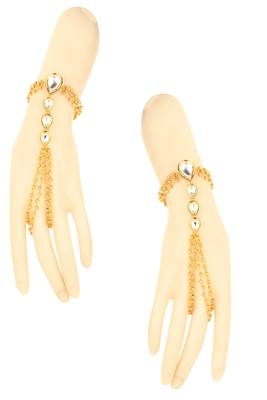 Gold Kundan Haath Phool Hath Panja 1