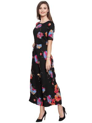 multicolor printed Crepe Jumpsuit 2