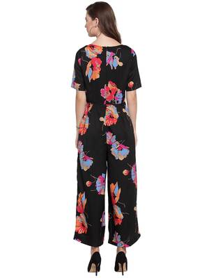 multicolor printed Crepe Jumpsuit 3
