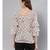 Baby Pink Printed Top With Frill Sleeves
