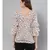 Baby Pink Printed Top With Frill Sleeves