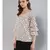 Baby Pink Printed Top With Frill Sleeves