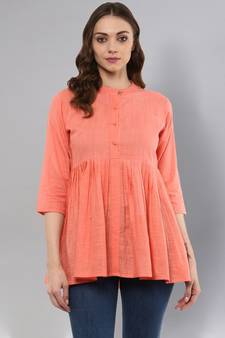 Peach Flared Top