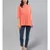 Peach Flared Top