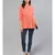 Peach Flared Top