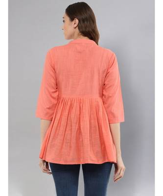 Peach Flared Top 4