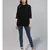 Black Flared Top