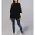 Black Flared Top