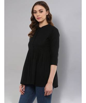Black Flared Top 5